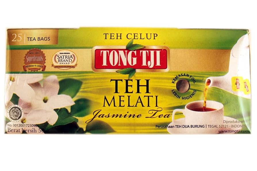 Amazon | Tong Tji tehメラティ（ジャスミン茶/ 25-ct） - 1.75
